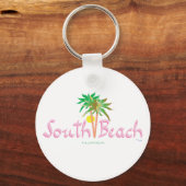 South Beach, FL Schlüsselanhänger (Vorderseite)