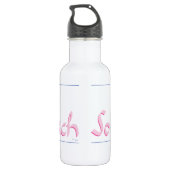 South Beach, FL Trinkflasche (Rückseite)