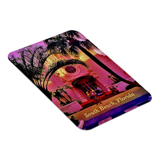 South Beach, Florida Magnet (Rechte Seite)