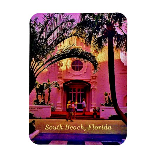 South Beach, Florida Magnet (Vertikal)