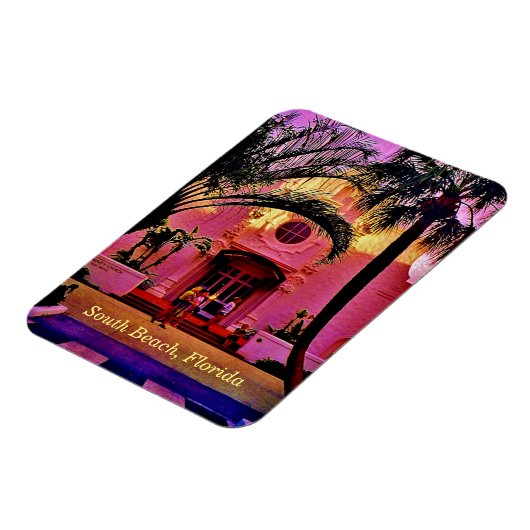South Beach, Florida Magnet (Linke Seite)