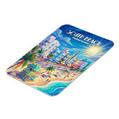 South Beach Florida Magnet (Linke Seite)