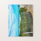 South Beach Florida. Puzzle (Vertikal)