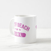 South Beach Girl Kaffeetasse (Vorderseite Links)