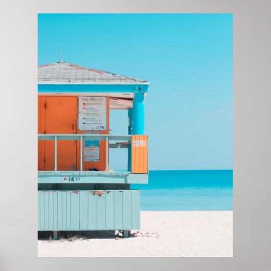 South Beach, Miami Beach, Vereinigte Staaten Poster (Vorne)