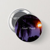 South Beach Miami Button (Vorne & Hinten)