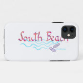 South Beach Miami Flip Flops Case-Mate iPhone Hülle (Rückseite (Horizontal))