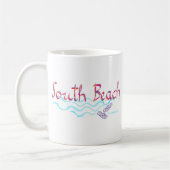 South Beach Miami Flip Flops Kaffeetasse (Links)