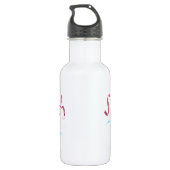 South Beach Miami Flip Flops Trinkflasche (Rückseite)