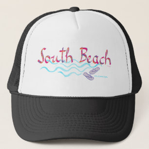 South Beach Miami Flip Flops Truckerkappe