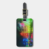 South Beach, Miami, Florida Art Deco Gepäckanhänger (Vorderseite vertikal)