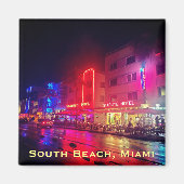 South Beach, Miami, Florida Art Deco Magnet (Vorne)