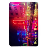 South Beach, Miami, Florida Art Deco Magnet (Vertikal)