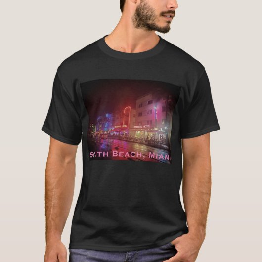 South Beach, Miami, Florida Art Deco T-Shirt (Vorderseite)