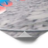 South Beach Miami, Florida City View Poster (Ecke)