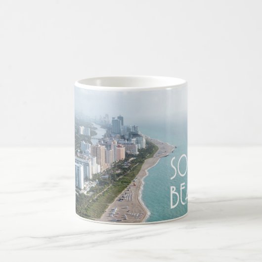 South Beach Miami Florida Kaffeetasse (Mittel)