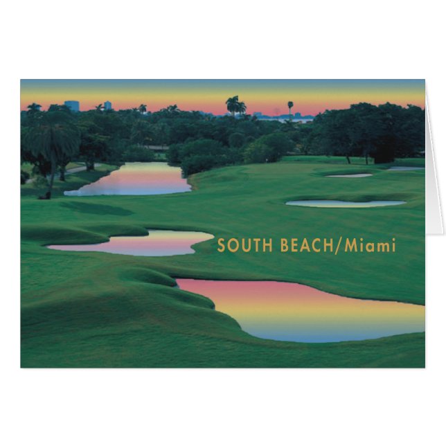 South Beach - Miami GOLF (Vorderseite (Horizontal))