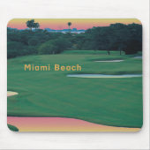 South Beach - Miami GOLF Mousepad (Vorne)