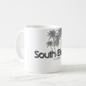 South Beach Miami Gray Palms Kaffeetasse (Vorderseite Links)