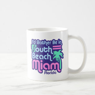 South Beach Miami Kaffeetasse