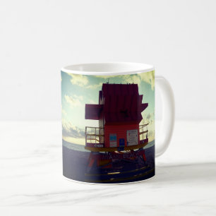 South Beach, Miami Lifeguard Stand (Ocean Rescue) Kaffeetasse