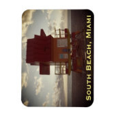 South Beach, Miami Lifeguard Stand (Ocean Rescue) Magnet (Vertikal)