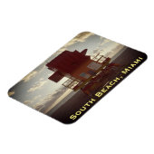 South Beach, Miami Lifeguard Stand (Ocean Rescue) Magnet (Linke Seite)