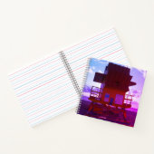 South Beach, Miami Lifeguard Stand (Ocean Rescue) Notizblock (Innenseite)