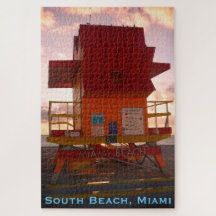 South Beach, Miami Lifeguard Stand (Ocean Rescue)
