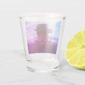 South Beach, Miami Lifeguard Stand (Ocean Rescue) Schnapsglas (Rückseite)