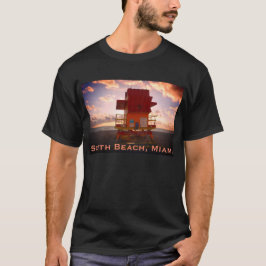 South Beach, Miami Lifeguard Tower (Ocean Rescue) T-Shirt