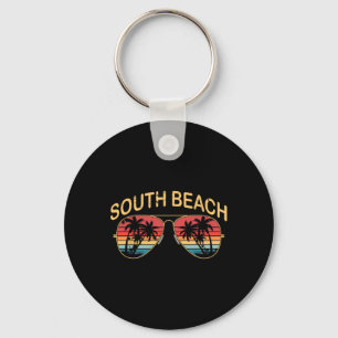 South Beach Miami Männer Frauen Souvenir Surfbrett Schlüsselanhänger