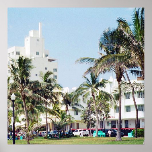 South Beach Miami, Ocean Drive Poster (Vorne)