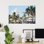 South Beach Miami, Ocean Drive Poster (Heimbüro)