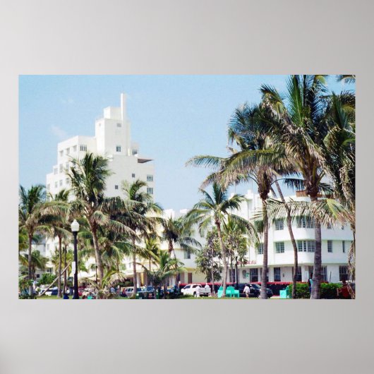 South Beach Miami, Ocean Drive Poster (Vorne)