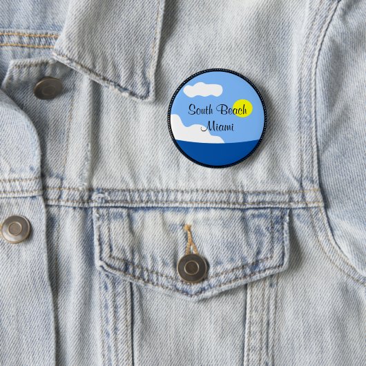 South Beach Miami-Schaltfläche Button (Beispiel)