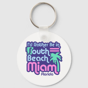 South Beach Miami Schlüsselanhänger