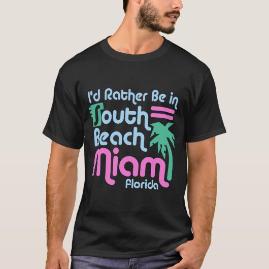 South Beach Miami T-Shirt (Vorderseite)