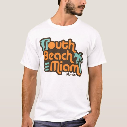 South Beach Miami T-Shirt (Vorderseite)