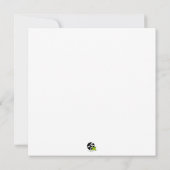 South Beach Pineapple Flat Card (Rückseite)