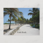 South Beach Post 1 Postkarte (Vorderseite)