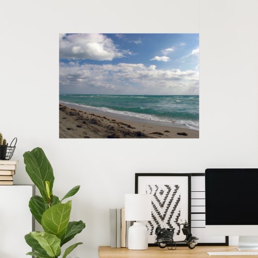 South Beach Poster (Heimbüro)