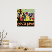 South Beach Poster (Küche)