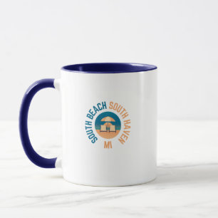 South Beach South Haven Michigan Coffee Tasse