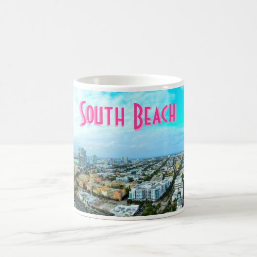 ~South Beach~SÜDBEACH-TASSE Kaffeetasse (Mittel)