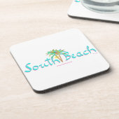 South Beach Sun Miami Untersetzer (Linke Seite)
