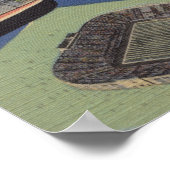 South Bend, Indiana - Große Briefmarkenszenen Poster (Ecke)