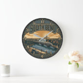 South Bend Indiana Große Wanduhr (Zuhause)