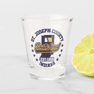 South Bend, Indiana Schnapsglas