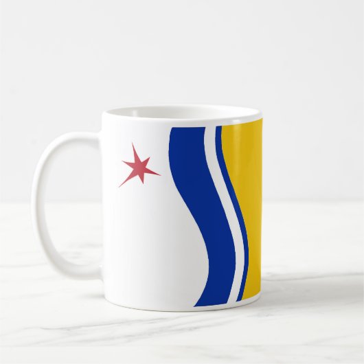 South- Bendflaggen-Tasse Kaffeetasse (Links)